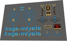 1992 KOGA MIYATA PRO DECAL SET