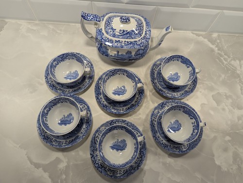 Spode italian teaset includes - spode,