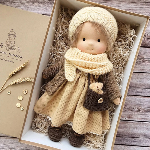 Waldorf handmade cloth doll - handmade,