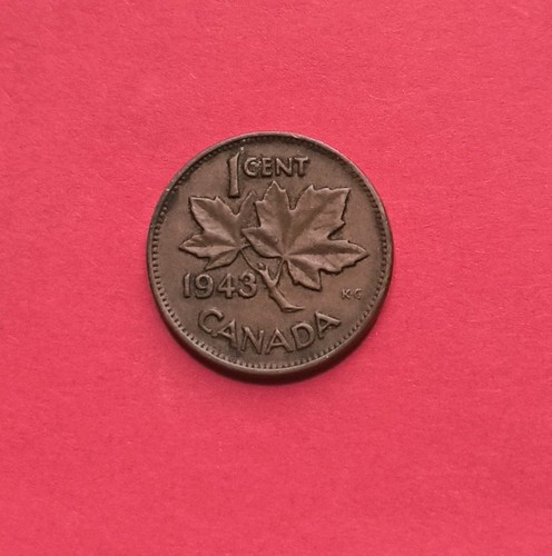 1943 canadian penny king - canadian,