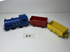 Vintage Dinky No 784 Toys Set, Goods Train, Die Cast, Push along, Original Box