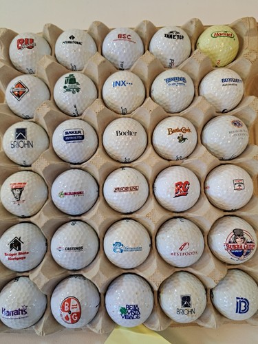 Logo golf balls - golf, lot