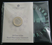 2025 ROYAL OBSERVATORY GREENWICH £2 TWO POUND COIN BU PACK - IN STOCK