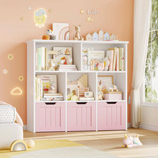 Kids Toy Storage Unit Bookcase