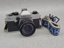 PRAKTICA MTL 5 35mm SLR Film Camera With Carl Zeiss Jena 50mm F2.8 Lens