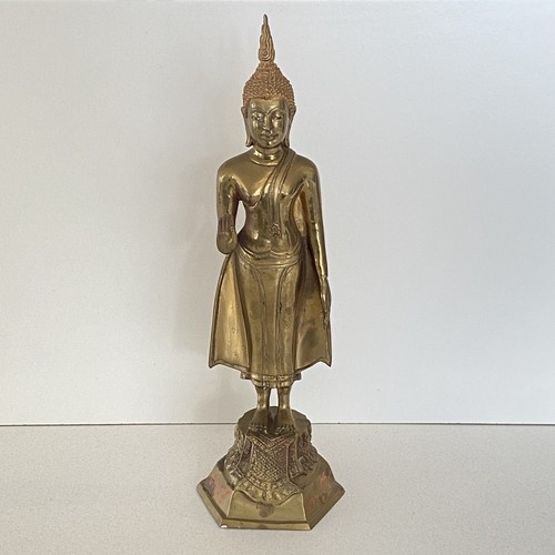Thai brass buddha statue 37 - thai,