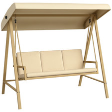 Outsunny 3 Seater Garden Swing
