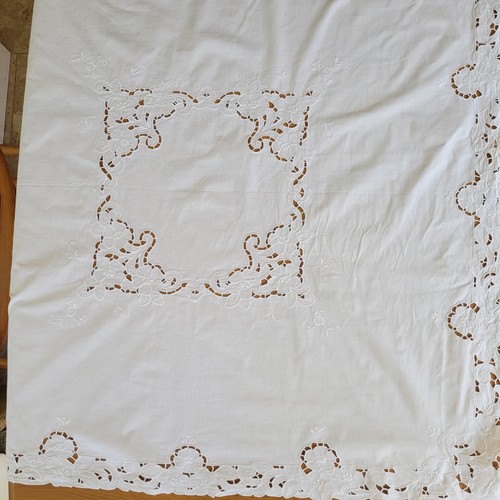 Vintage embroidered cutwork - vintage,