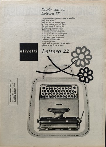 Olivetti lettera - lettera, 22