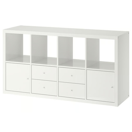 Ikea kallax shelving unit with - kallax,