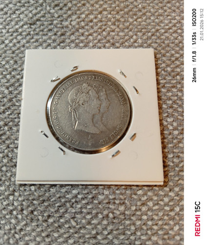 Gulden 1854 wedding - gulden, a