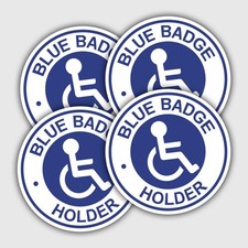 Disabled Blue Badge Sticker