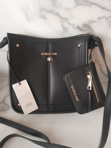River island black cross - ,