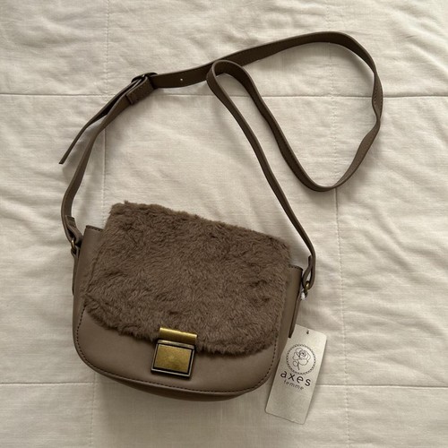 Axes femme taupe - taupe, faux
