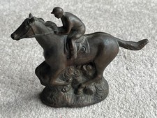 Horse & Jockey hollow cast