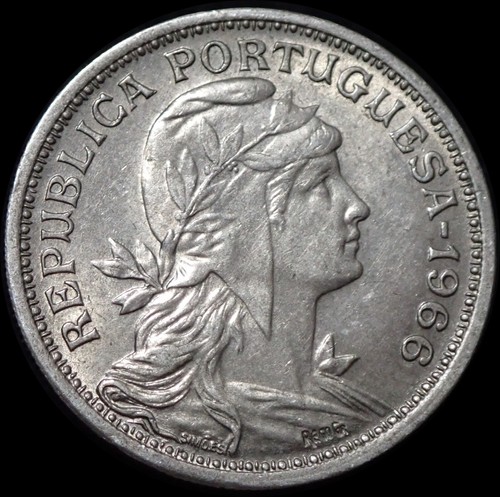 Portugal centavos 1966 coin - portugal,