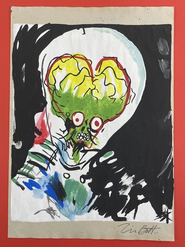Tim burton drawing - burton, on