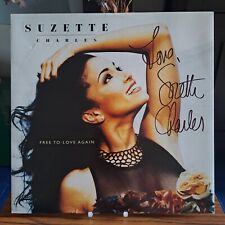 Suzette Charles -  Free To Love Again 12"  (Signed) 