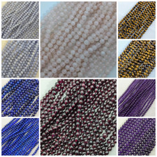 Gemstone Beads, Blue Lace Agate, Tigers Eye, Lapis Lazuli, Amethyst Grade AAA