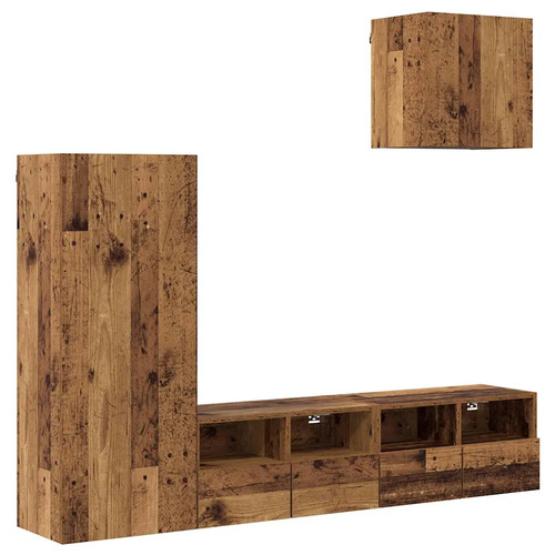 Wall units piece floating - tv,