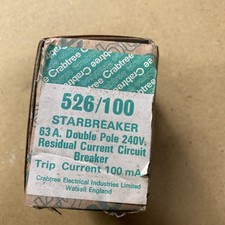 Crabtree 526/100 63A 100mA