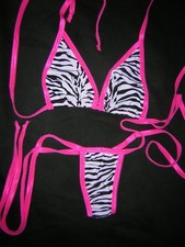 Zebra Exotic Dancewear Sexy