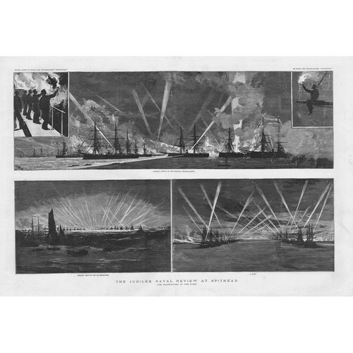 Spithead jubilee naval review - jubilee,