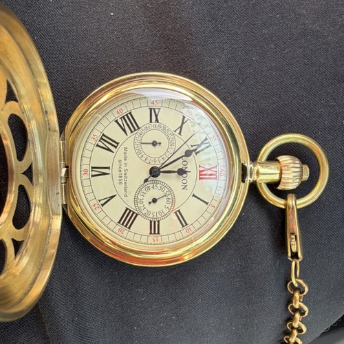 London brass half hunter - london,