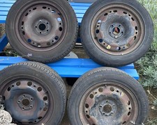 Set of Wheels &Tyres Vw Polo Skoda Fabia Seat Ibiza 195/55/R15 