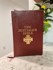 The Jerusalem Bible Burgundy