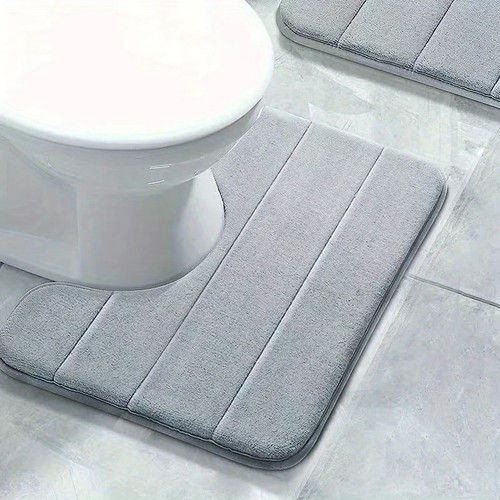 Non slip pedestal bath mat - slip,