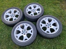 BMW X5 Style 63 tiger claw alloys 19" Bridgestone Tyres 6mm (r 285/45 fr 255/50)