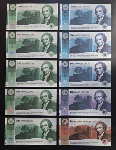 Lewes 10 21 pound unc - lewes,