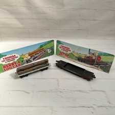 Henry's Log Car ERTL Thomas the Tank Engine 1998 Trailer 1995 (Scrap Trevor)