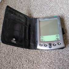 Palm Vx in leather case , no