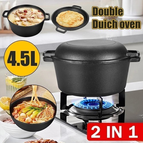 Double dutch oven - 4.5l, 2