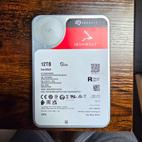 Seagate ironwolf 12tb nas - nas, hard