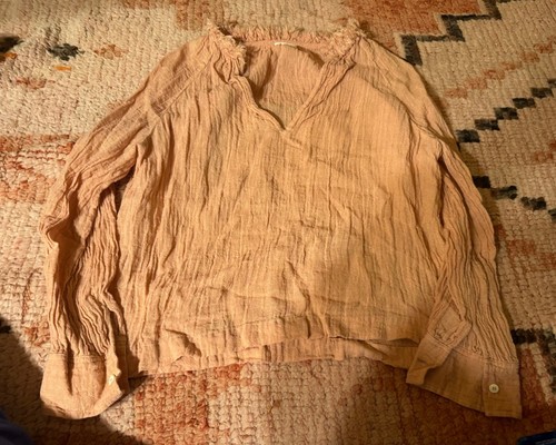 Masscob linen top blouse - masscob, s