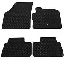 For Land Rover Freelander 2 2006-2015 Tailored 4 Piece Rubber Car Mat Set 1 Clip