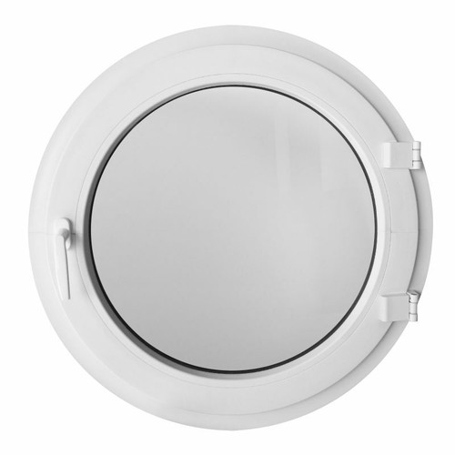 Round casement window upvc - casement,