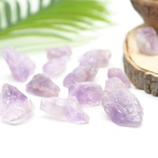 Natural Amethyst Rough Raw Lilac Crystal Rock Healing Stone Chunk Chakra 3-6cm