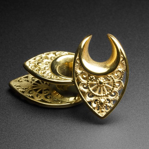 Gold pvd regal shield - regal, saddle