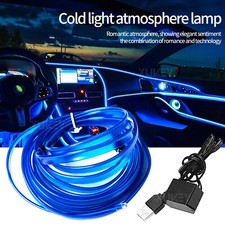 Car IBlue LED Glow Wire Neon