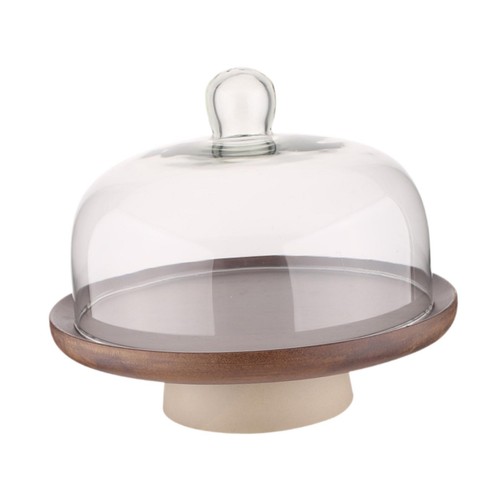 Cake stand with glass - cake,
