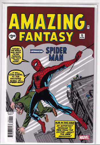 Amazing fantasy facsimile - fantasy,