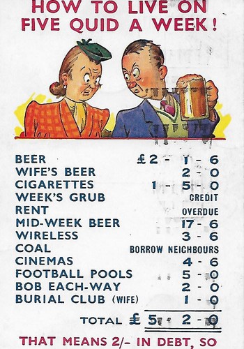 Bamforth comic large brown - bamforth,