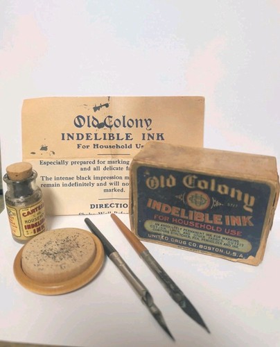 Vintage old colony indelible - old,