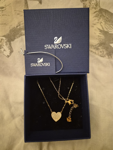 Swarovski heart pavé - pavé, crystal