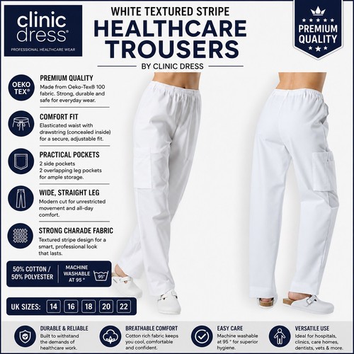 Womens white healthcare - womens,