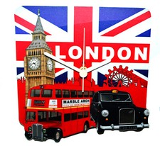 London Clock - London Eye Gift